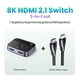 thumbnail image 1 of UGREEN HDMI 2.1 Splitter Switch 8K 60Hz 4K 120Hz 2 en 1 para TV Xiaomi Xbox SeriesX PS5HDMI Cable Monitor HDMI 2.1 Switcher Tan Jianjun unisex, 1 of 2