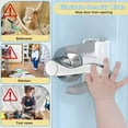thumbnail image 3 of KSXGJ Childproof Door Lever Baby Safety Lock for Kids,2 Piece, 3 of 5