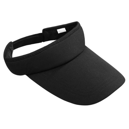 

NUOLUX VORCOOL Sun Visors Adjustable Sports Sun Hat for Outdoor Travel Exercises (Black)