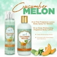 thumbnail image 4 of Cucumber Melon Spa Gift Set with Body Lotion and Body Mist, Luxury Bath and Body Set, Relaxing Self Care Skincare Gift, 4 of 8