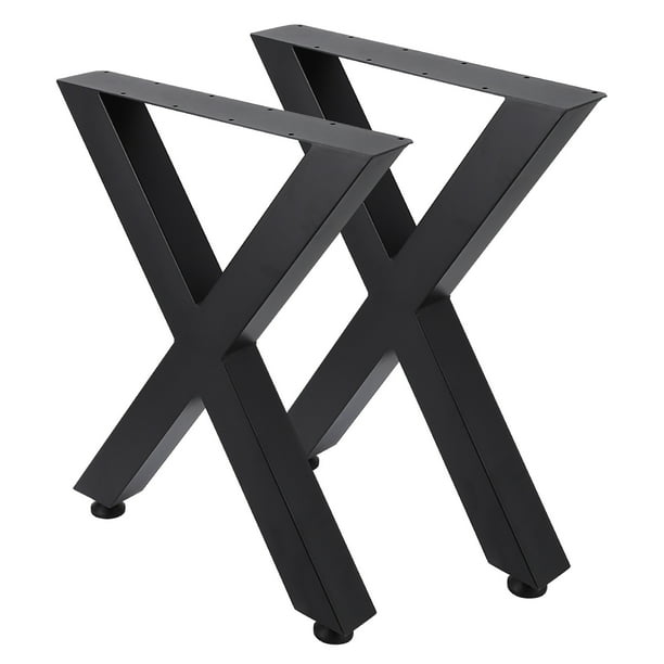 Resistente Mesa Legs 16 Inch X-Shape Metálico Coffee Mesa Legs Bench Legs Set de 2 cm de Alturaogar cm de ProfundidadIY Projects