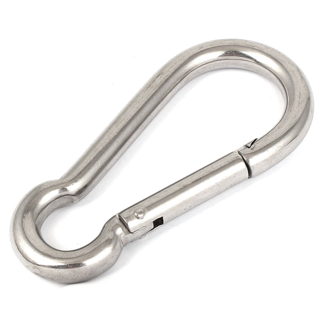 11mm Thickness Spring Loaded Gate Locking Carabiner Snap Hook 120mm