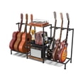 thumbnail image 1 of Soporte de guitarra LIFXIZE para múltiples guitarras acústicas con estante, 1 of 7