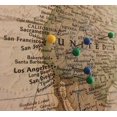 thumbnail image 3 of 5X11mm round head nail, plastic big head cork map pin (white) 300 pieces, 3 of 4