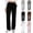 #02 Black, variant on Spring Summer Pants for Women Soft Lounge Wide Leg Sweat Pants Elastic Waist Mid-Weight Pajama Pants with Pockets, #02 Gray XL