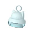 thumbnail image 1 of Yuarrent Removedor de pelo con forma de gato, cortadora eléctrica de acero inoxidable de alta potencia, accesorio antideslizante para el hogar, Electrodomésticos Azul, 1 of 6