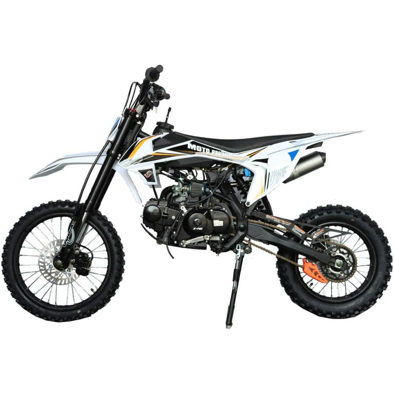 X-Pro Hawk 125cc Dirt Bike with 4-Speed Semi-Automatic Transmission! Big  17/14 Tires! Zongshen Brand Engine! 