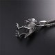 thumbnail image 3 of Animal Colgante Joyas Hombres Niños Collar con Acero Inoxidable/Pistola Plateada/ JAMW Sencillez, 3 of 5