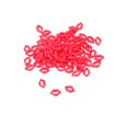 thumbnail image 3 of 50pcs DIY Clothes Accessory Red Lips Shape Mobile Phone Case Sticker Decor Crafts Supplies Embellishments(10MM Random Color), 3 of 8