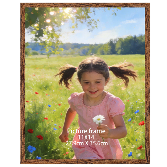 11x14 Picture Frame, Brown