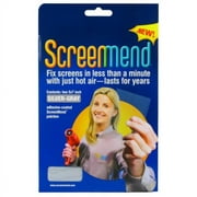 ScreenMend 04549 Adhesive-Coated Screen Repair Patch, Silver, 5" x 7", 2-Pack, Each