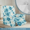 thumbnail image 3 of Kuiaobaty Cheery Blossom Print Reclining Sofa Slipcover Breathable Recliner Chair Cover Large Durable Recliner Couch Cover Washable Reclining Slipcover with Elastic Bottom for Pets Kids, 3 of 8