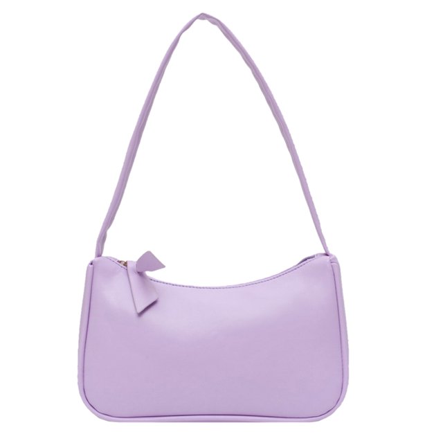 Bolso Retro Para Axilas, Bolso De Mano Con Lazo Para Mujer, Bolso De Hombro De Cuero Pu Kearding AP006966-02
