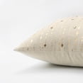 thumbnail image 2 of Rizzy Home Stripe 20" x 20" Poly Filled Pillow with Cotton Cover-Gold/Natural, 2 of 3