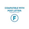 thumbnail image 4 of Architectural Mailboxes 950020B-10 Centennial Postmount Mailbox, XL, Black, 4 of 10
