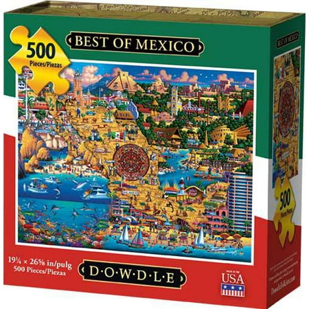 Dowdle Jigsaw Puzzle - Best of Mexico - 500 Piece