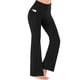 thumbnail image 1 of Pantalones de yoga de corte recto y cintura alta para mujer, pantalones de entrenamiento, pantalones de trabajo con control de abdomen para mujer, pantalones de vestir, 1 of 5