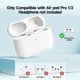 thumbnail image 3 of Estuche de carga de reemplazo USB-C con Bluetooth para AirPod Pro 1 y 2, 3 of 8