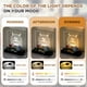 thumbnail image 4 of Expositor de pelota de golf Tioncy LED USB con base de madera de 15 x 6 x 2 cm, 4 of 7