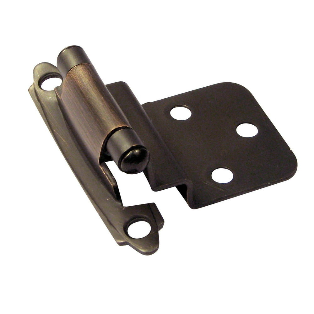 Richelieu Bp138H 3/8" Inset Traditional Door Hinge Bronze