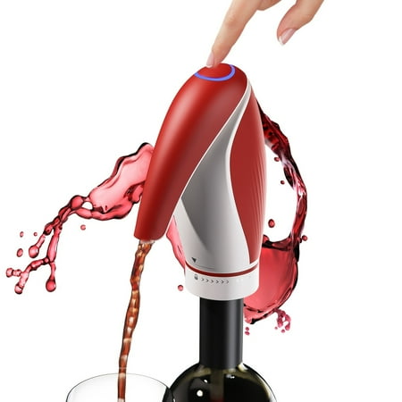 

1pc Electric Wine Aerator Pourer Decanter USB Rechargeable Automatic Dispenser Lithium Battery One Touch Wine Oxidizer