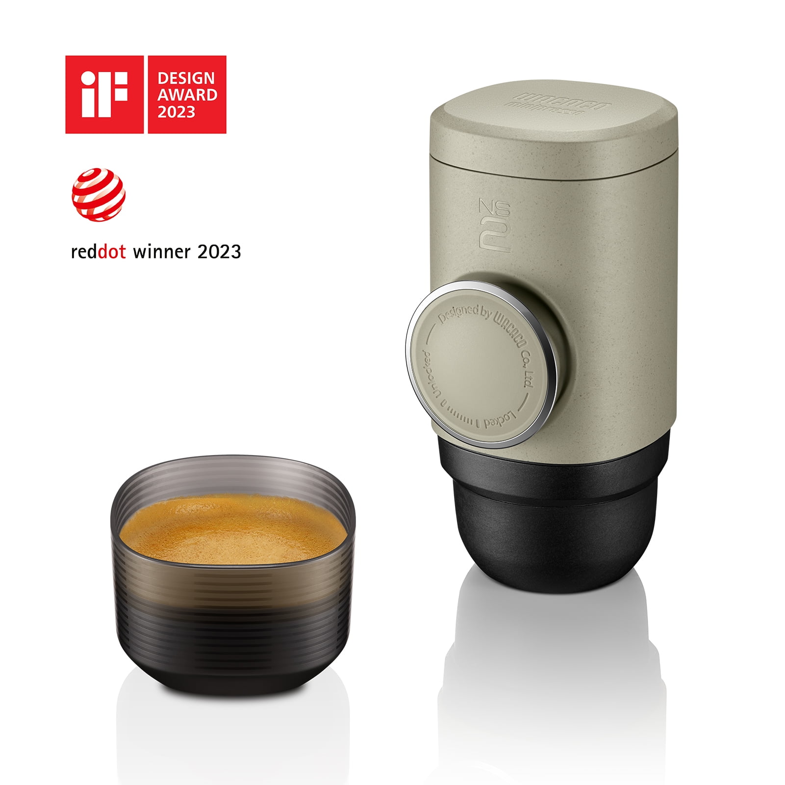 Wacaco Minipresso NS2 Portable Espresso Maker, Handheld 18 Bar Coffee Machine, Compatible with NS Capsules - Walmart.com Wacaco Minipresso NS2 Portable Espresso Maker, Handheld 18 Bar Coffee Machine, Compatible with NS Capsules - Walmart.com