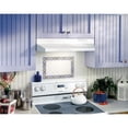 thumbnail image 3 of Broan-NuTone 422401D Range Hood Insert with Damper and Light, Exhaust Fan for Under Cabinet, 190 CFM, 6.0 Sones, White, 24", 3 of 3