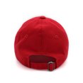thumbnail image 3 of Classic Referee Hat Premium Cotton Low Profile Unstructured Adjustable Strapback Red Gold, 3 of 5