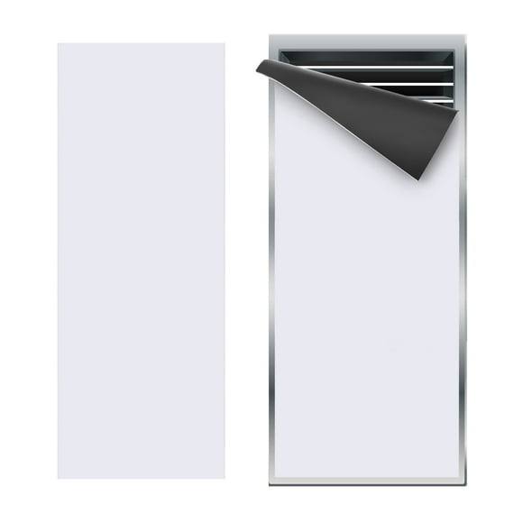 Uxcell Magnetic Vent Cover Floor Wall Air Registers Cover for HVAC Fireplace Refrigerator White 14" x 5.5"