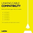 thumbnail image 2 of Inlight 12-Inch Linking Cord Under Cabinet Light, Black, LC0112BK, 2 of 6