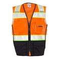 thumbnail image 4 of Kishigo - Premium Black Series Black Bottom Class 2 Vest - 1515-1516 - Orange, 4 of 4