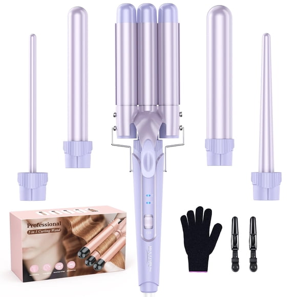 Varilla rizadora BESTOPE PRO 5 en 1 para mujer