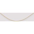 thumbnail image 2 of 14K Yellow Gold .8mm D/C Parisian Wheat Chain (14 X 0.8) Made In United States pen274-14, 2 of 5