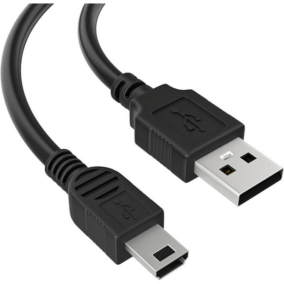 Covid, Inc. 3' USB 2.0 A-Male to Mini-B cable, Blue