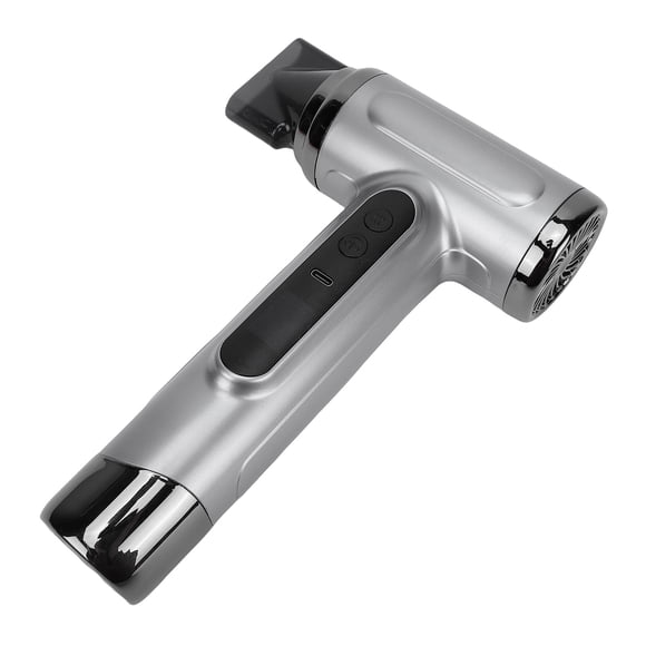 BIMZUC Secador de Pelo Inalámbrico Portátil Recargable 15600mAh 200W Aire Frío y Caliente para Viaje Camping Gris (26.00 cm x 16.00 cm x 8.00 cm / 10.23 in x 6.29 in x 3.14 in)