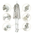 thumbnail image 4 of Yescom 5.4 Feet Life Size Two Head Skeleton Halloween Party Decoration Haunted House, 4 of 7