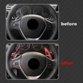 thumbnail image 4 of Acaigel Red Alloy Steering Wheel Paddle Shifter Extension Cover for Bmw, 4 of 5