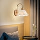 thumbnail image 1 of Lámpara de pared LED moderna | Lámpara de baño acrílica de 25 x 22 cm con iluminación ambiental cálida | Resistente al óxido y fácil de instalar para dormitorio, salón y pasillo, 1 of 6