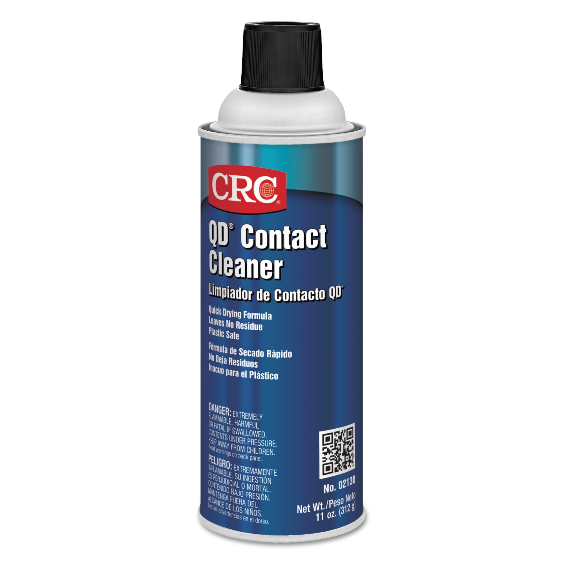 CRC QD Contact Cleaners, 11 oz Aerosol Can