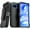 Black / Blue, variant on Defender Case for Google Pixel 9a with Belt Clip, Kickstand, Dual-Layer, Black/Orange