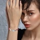 thumbnail image 5 of Pulsera de piedra natural de cristal de color Unisex pulsera de cuentas, 5 of 7