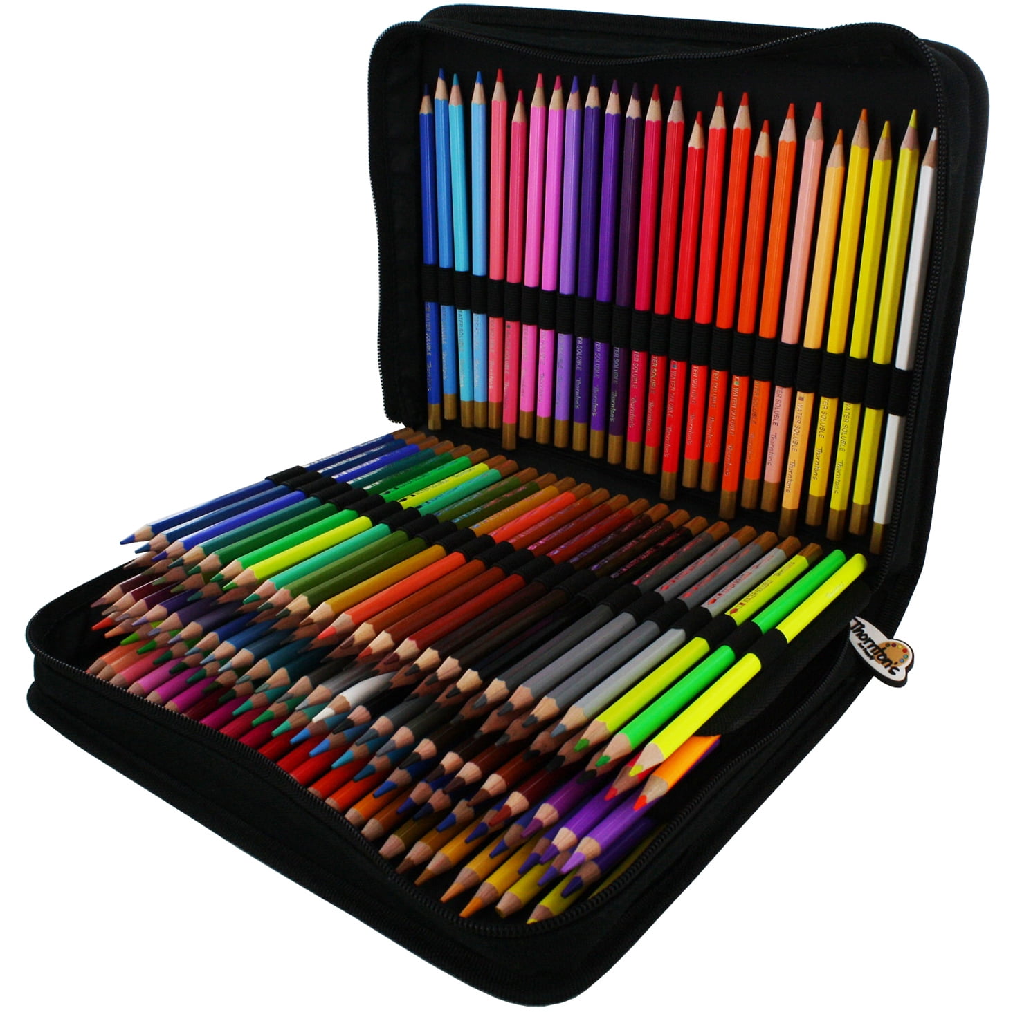 Colored Pencil Set & Zippered Case 150/PkgAssorted