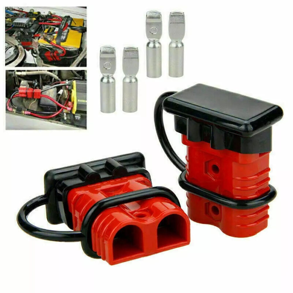 2X 175A Battery Quick Connect Disconnect for Jumper Connectors Cable Kit Winch