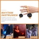 thumbnail image 5 of Instrumento de bola rítmica, 2 pares de cocteleras de huevos de música ABS, calabaza doble, fácil de tocar para adultos y adolescentes en fiestas, espectáculos (negro), 5 of 5