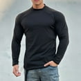 thumbnail image 6 of UAMVSH Mens Thermal Long Sleeve Shirts Slim Fit Athletic Muscle Tunic Tops Casual Workout Undershirts Base Layering T-Shirts(X-Large,Black), 6 of 6