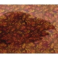 thumbnail image 4 of oneOone Viscose Chiffon Brown Fabric Batik Sewing Fabric By The Yard Printed Diy Clothing Sewing Supplies 42 Inch Wide - MU, 4 of 4