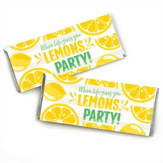  24pcs Lemon Party Bags,Summer Cool Paper Bags,Lemon Juice Gift  Bags,Yellow Lemon Party Favor Bags with 36pcs Lemon Stickers : Home &  Kitchen