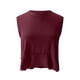 thumbnail image 5 of Camisas para adolescentes,Top corto sin mangas liso para mujer, camiseta deportiva para gimnasio, tejido suave y ligero, cuello redondo, ropa informal, sopatenor, 5 of 9
