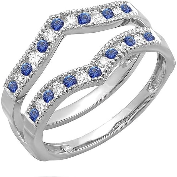 beryl_creation 925 Sterling Silver Men's 1.40 Ct Princess Cut Diamond Wedding Engagement Half Band Ring 14K White Gold Plated -5