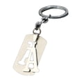 thumbnail image 5 of Deyuer Key Chain Multipurpose Bright Luster Hollow Out Smooth Surface Reusable DIY Stainless Steel A-Z Letters Women Men Car Key Ring Holder for Wallet,K, 5 of 8